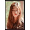 Vertical rectangle adhesive resin memorial photo plaque 7.87 x 11.8" Personalized