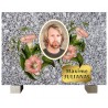 copy of Plaque 20x14 cm avec photo ovale gauche